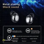 Matal Plate Shock Sound YD05 True Wireless Earbuds - MaalGaari.Shop