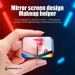 Mirror Screen Makeup Helper Damix M28 TWS Wireless Gaming Earbuds Headphones Touch Control Microphone - MaalGaari.Shop