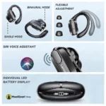Multi Features Lenovo XT80 Bluetooth 5.3 Wireless Earphones with Mic Button Noise Reduction - MaalGaari.Shop