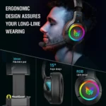 ONIKUMA X16 Wired Gaming Headphone with RGB LED lights - MaalGaari.Shop