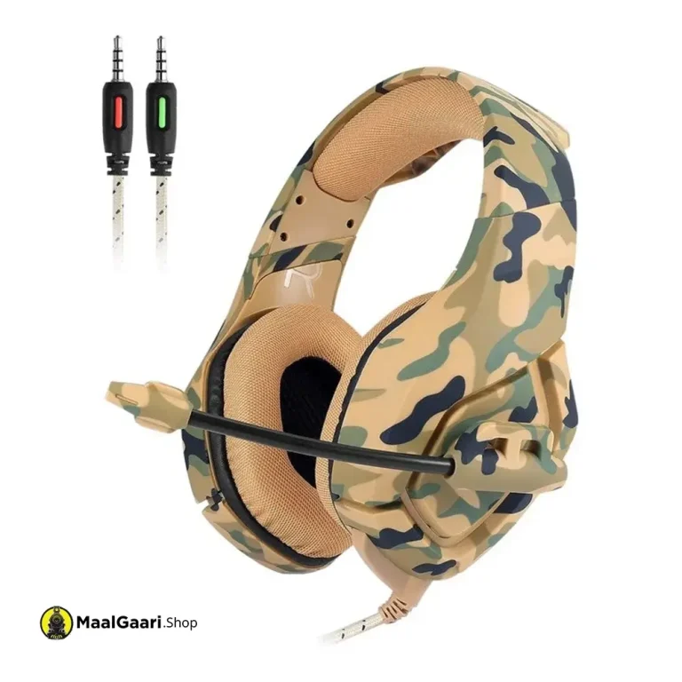 Onikuma K1B Pro Camouflage Elite Stereo Gaming Headset with mic 1 - MaalGaari.Shop