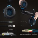 Onikuma K2 Pro Elite Stereo Gaming Headset Best Quality - MaalGaari.Shop