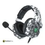 Onikuma K8 Camouflage Wired Gaming Headset with LED RGB Light - MaalGaari.Shop