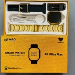 Open Box W&O X8 Ultra Max Gold Edition Smart Watch - MaalGaari.Shop
