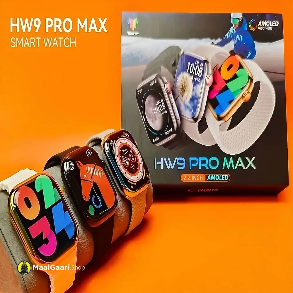 Professional Look HW9 Pro Max Smart Watch - MaalGaari.Shop