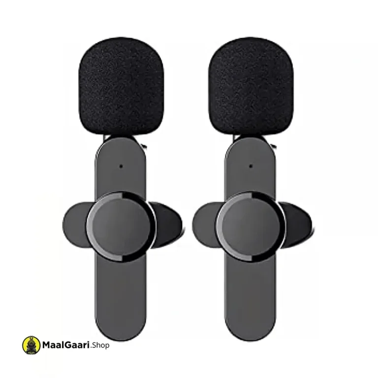 Professional Look Sixonic 100 Original K9 2 Mics with both Type C Apple iPhone Connector Wireless Microphone For Mobile - MaalGaari.Shop