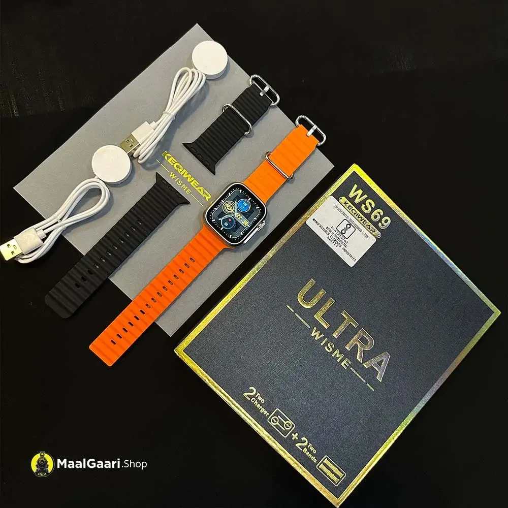 Professional Look WS69 Ultra Smart Watch - MaalGaari.Shop
