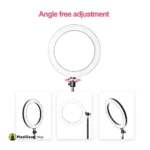 RJJ 36cm Selfie Ring Light Angle Free Adjustment - MaalGaari.Shop