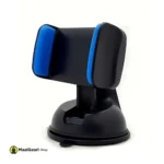 Silicon Sucker Mobile Holder for Car Blue - MaalGaari.Shop