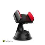 Silicon Sucker Mobile Holder for Car Red - MaalGaari.Shop