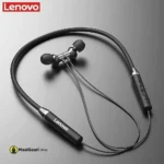 Sleek and Elegant Design Lenovo HE05 Handsfree Neckband Bluetooth Headset IPx7 Water Resistant Flexible - MaalGaari.Shop