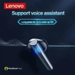 Support Voice Assistant Lenovo XG 02 Wireless Earbuds - MaalGaari.Shop