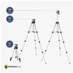 Variable Height 3110 Tripod Stand For Camera And Mobile - MaalGaari.Shop