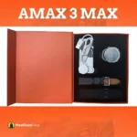 What's Inside Box Amax3 Max Smart Watch Round Dial - MaalGaari.Shop