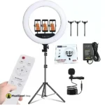 Whats Inside Box F 450 Ring Light 18 inch Wireless Remote And Touch Control With 7Ft Light Stand - MaalGaari.Shop