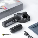 Whats Inside Box Foldable Smartphone Gimbal Hohem iSteady X2 3 Axis Stabilizer with Wireless Remote - MaalGaari.Shop