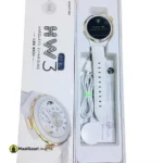 What's Inside Box HW3 Mini Smart Watch Round Dial - MaalGaari.Shop