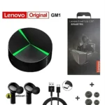 Whats Inside Box Lenovo GM1 Gaming Earbuds - MaalGaari.Shop