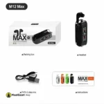 Whats Inside Box M12 Max Earbuds tws Gaming - MaalGaari.Shop