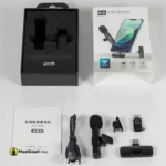 Whats Inside Box Sixonic 100 Original K8 Microphone both Type C Apple iPhone Connector Wireless - MaalGaari.Shop