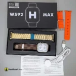 What's Inside Box WS92 Max Smart Watch With 3 Straps in Box - MaalGaari.Shop