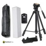 Whats Inside Box Yunteng 3388 tripod DSLR Camera mobile professional tripod stand - MaalGaari.Shop