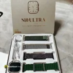 Whats inside Box S10 Ultra Smart Watch 4 Straps - MaalGaari.Shop