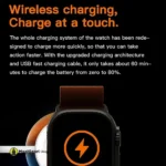 Wireless Charging T800 Ultra Smart Watch - MaalGaari.Shop
