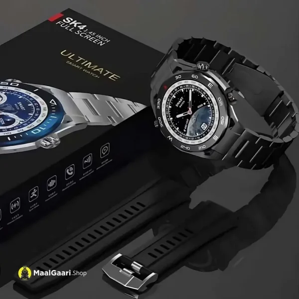 With Accessories Sk4 Ultimate Smart watch - MaalGaari.Shop