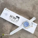 With Box HW3 Mini Smart Watch Round Dial - MaalGaari.Shop