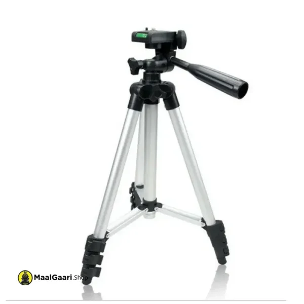 With leveler to Exactly Adjust mobile Or Cmaera 3110 Tripod Stand For Camera And Mobile - MaalGaari.Shop