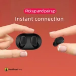 Xiaomi Redmi AirDots True Wireless Earbuds Bluetooth 5.0 Sweatproof Black Instant Connectivity - MaalGaari.Shop