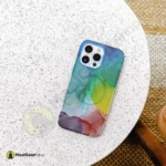 iPhone 14 OtterBox Figura MagSafe Case Multi color on table
