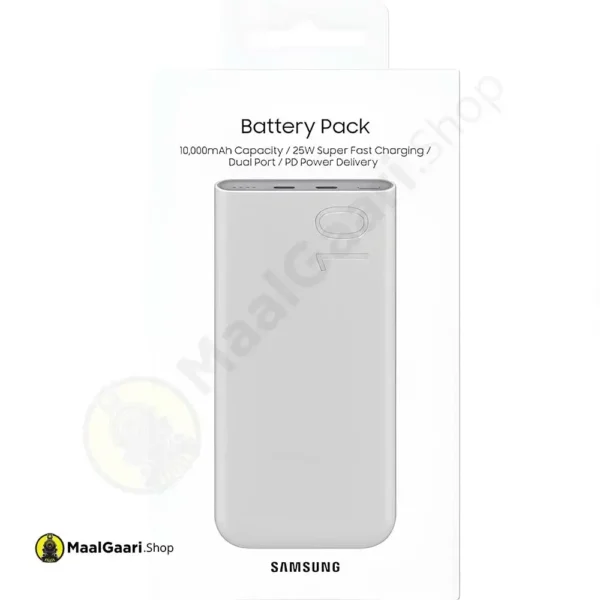 10,000mah Samsung Battery Pack 10,000mah Power Bank - MaalGaari.Shop