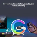 360 Degree Sound G63 Wireless Charging Speaker - MaalGaari.Shop