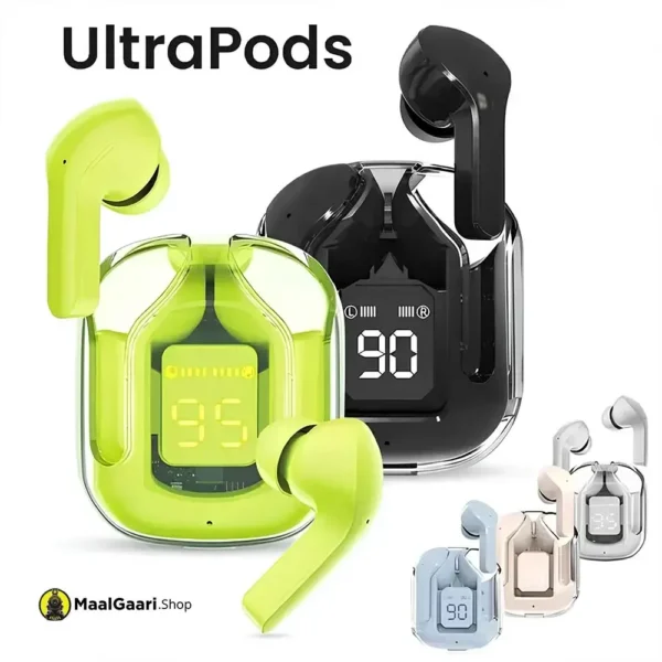 Beautiful Color And Design Ultrapods True Wireless Earbuds - MaalGaari.Shop