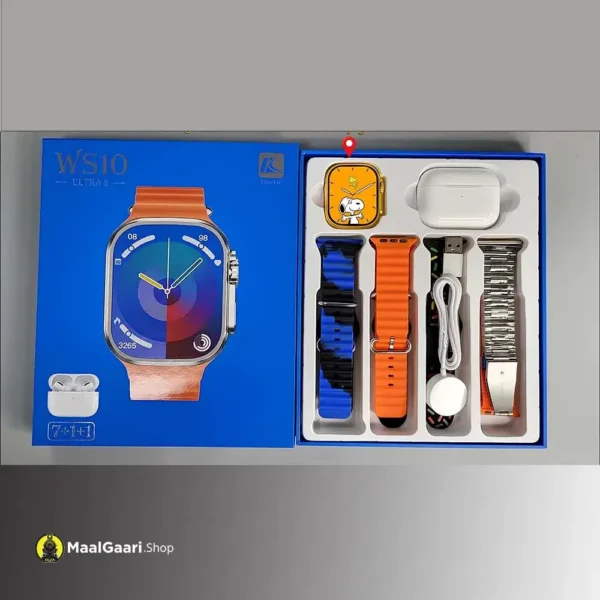 Eye Catching Design Ws10 Ultra Smart Watch 7In1 - Maalgaari.shop