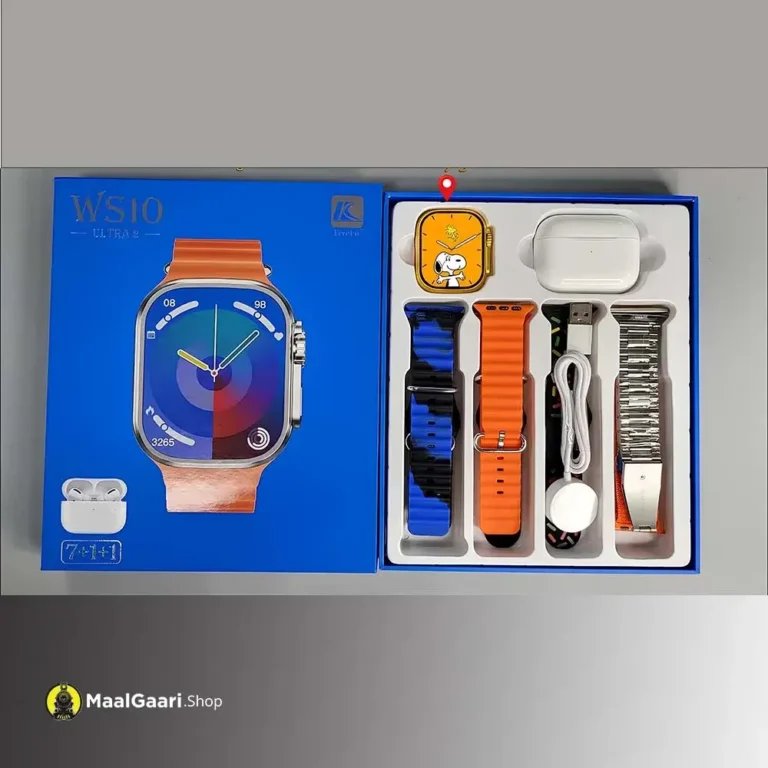 Eye Catching Design Ws10 Ultra Smart Watch 7in1 - MaalGaari.Shop