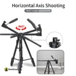 Horizontal Axis Shooting Jmary Kp 2274 Tripod - MaalGaari.Shop