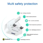 Multiple Safety Protection Official Apple 5w Usb Power 3 Pin Uk Adapter Price In Pakistan - MaalGaari.Shop