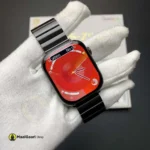 New Watchfaces Ws Z9 Max Series 9 Smart Watch Finger Tap Call Gesture Watch Os 10 Software Amoled Display - MaalGaari.Shop
