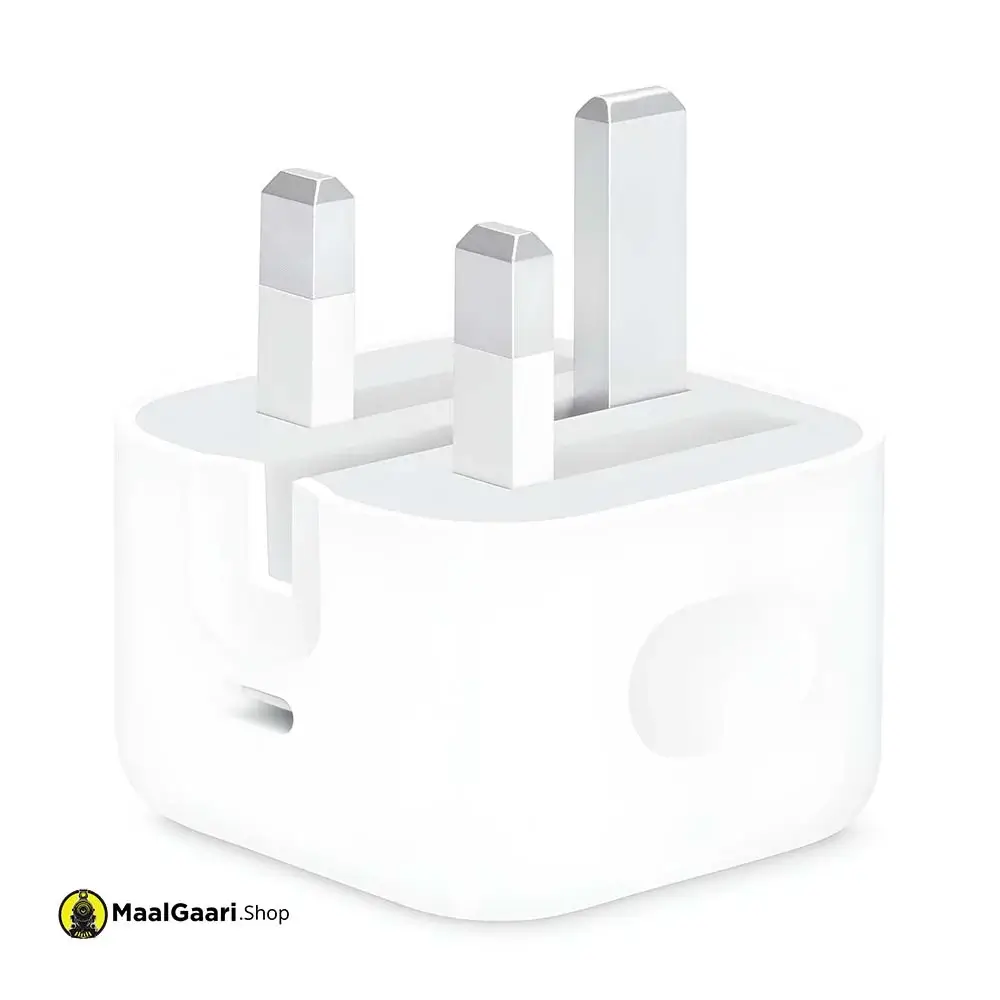 Official Apple 20w Usb C Power 3 Pin Uk Adapter - MaalGaari.Shop
