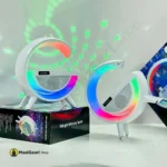 Party Light G2388a Rgb Wireless Charging Speaker - MaalGaari.Shop