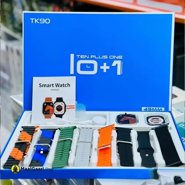 Professional Look Tk90 Ultra 10in1 Smart Watch - MaalGaari.Shop