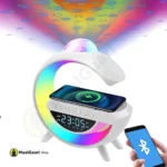 Seamless Bluetooth Connectivity G2388a Rgb Wireless Charging Speaker - MaalGaari.Shop