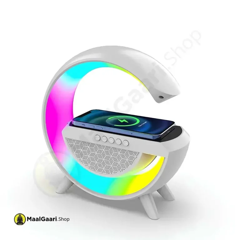 Sleek Design G500 Rgb Wireless Charging Speaker - MaalGaari.Shop