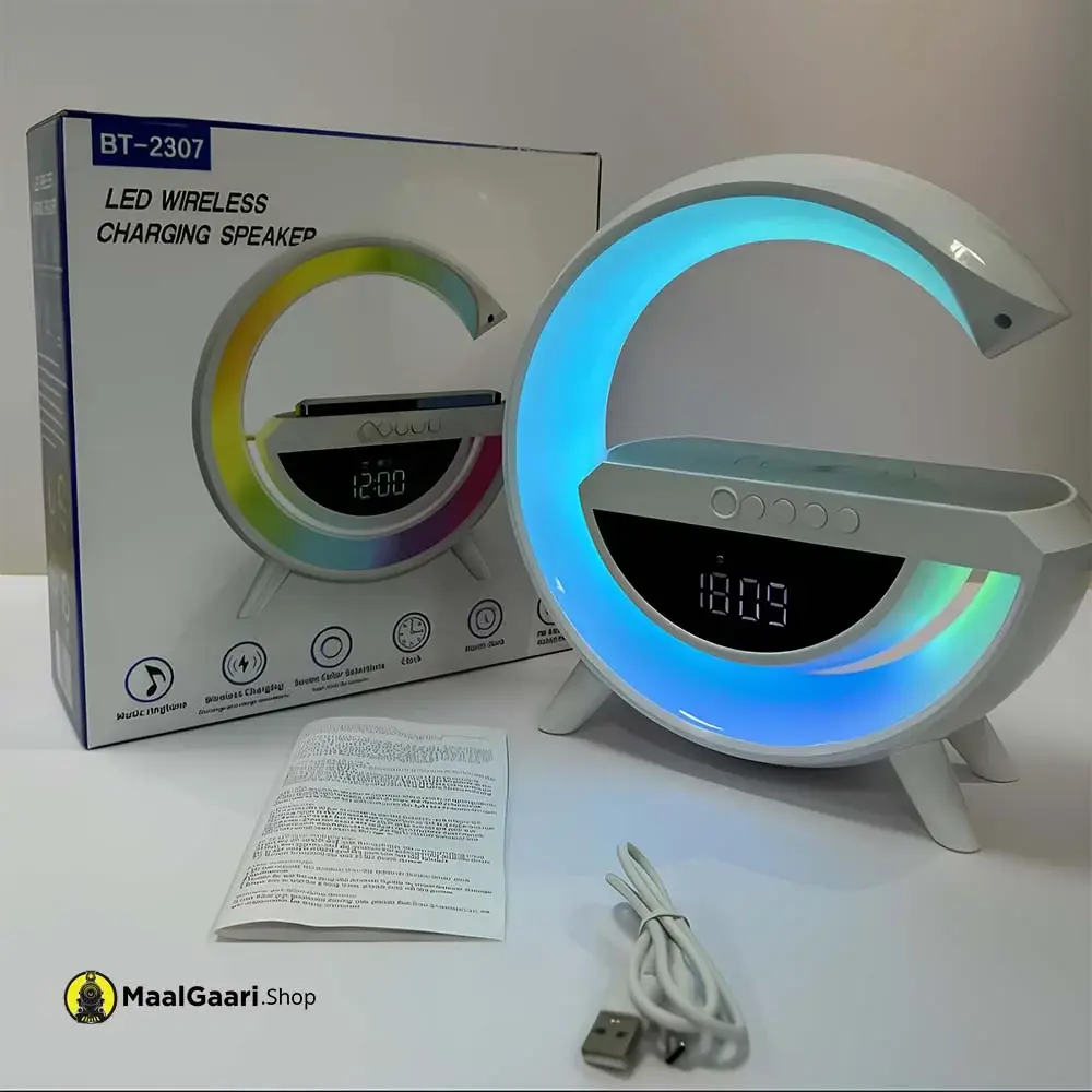 how to use led wireless charging speaker bt 3401plus｜TikTok Search
