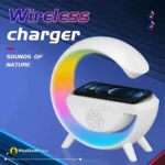 Wireless Charger Bt3401 Plus Wireless Charging Speaker - MaalGaari.Shop
