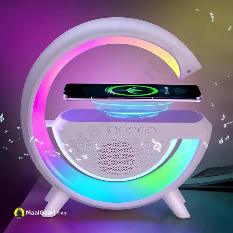 Wireless Charging Bt2301 Rgb Wireles Charging Speaker - MaalGaari.Shop