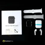 Accessories T55 Pro Max Smart Watch + Earphones - MaalGaari.Shop